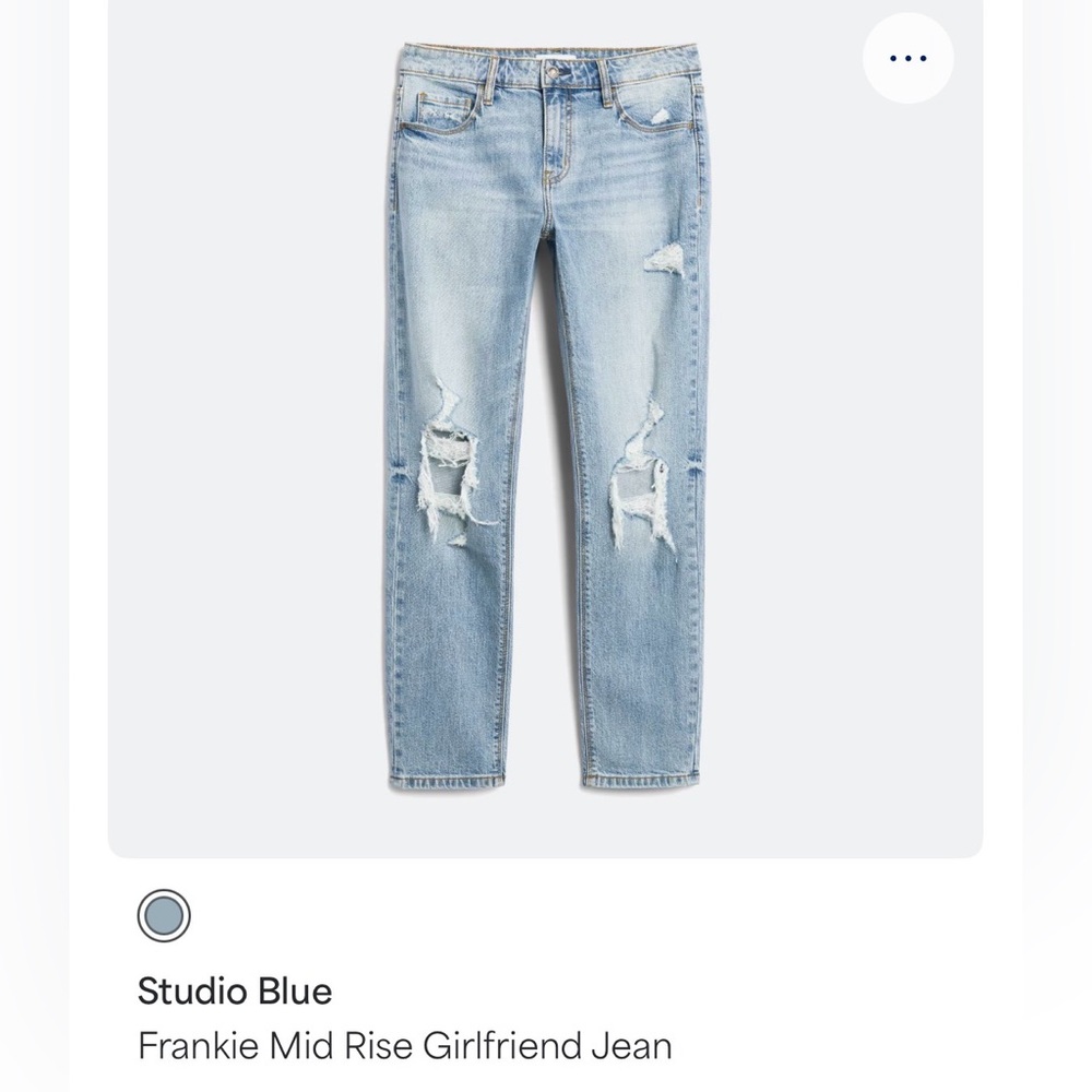 Studio Blue Women's Light Blue Girlfriend Jeans
